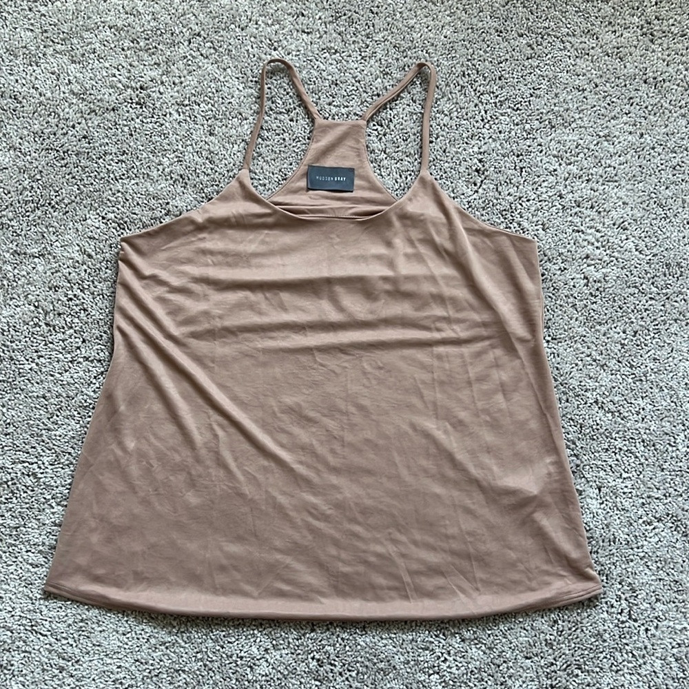 Mauve boutique tank top
